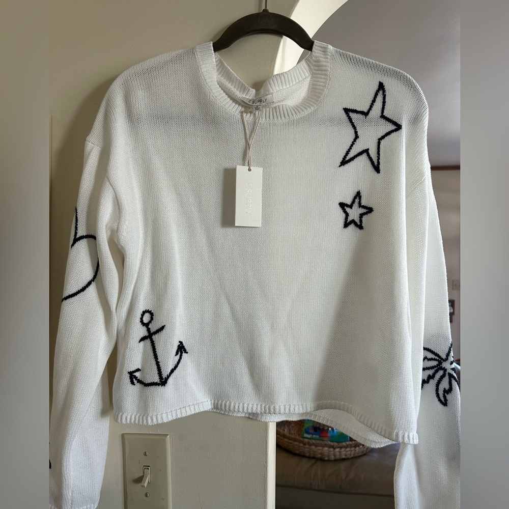 Z Supply Cooper Icon Sweater, Size S